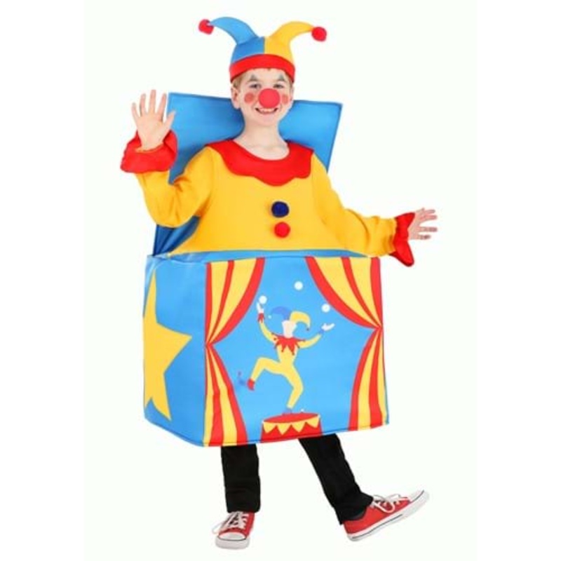 Jolly Jack in the Box Kid's Costume Standard