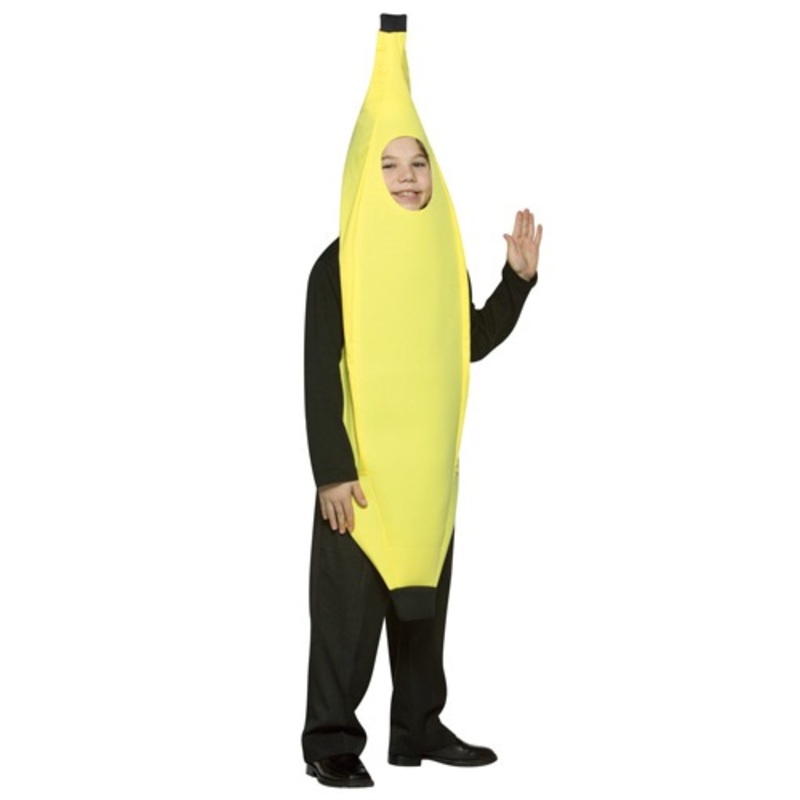 Kid's Yellow Banana Costume Small (4-6x)