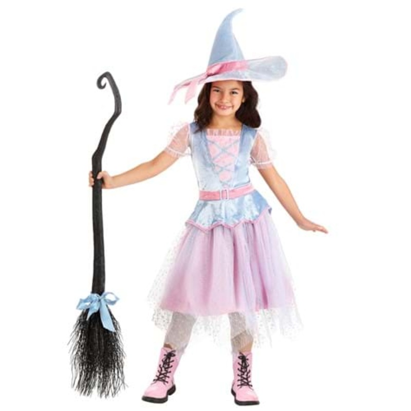 Pastel Fairy Witch Costume for Girls X-Small