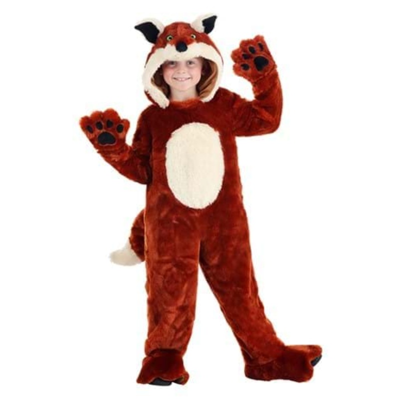 Plush Fox Costume for Kids X-Small