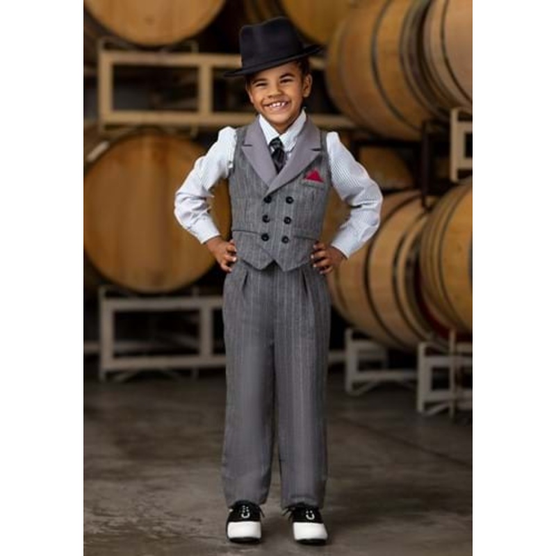 Ruthless Gangster Costume for Kids Small