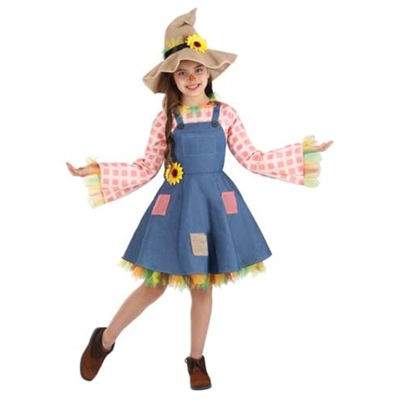 Scarecrow Sweetie Costume for Kids Small