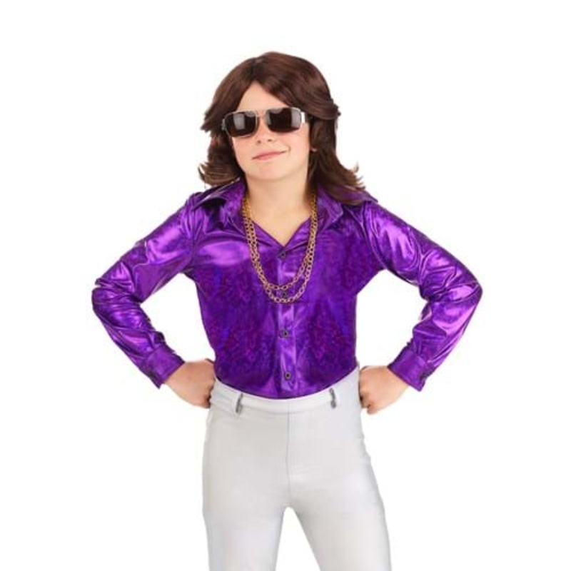 Shattered Glass Kid's Disco Shirt Small