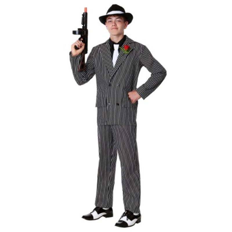 Teen Deluxe Gangster Costume Teen