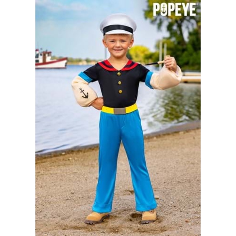 Toddler Popeye Costume for Boys 18MO