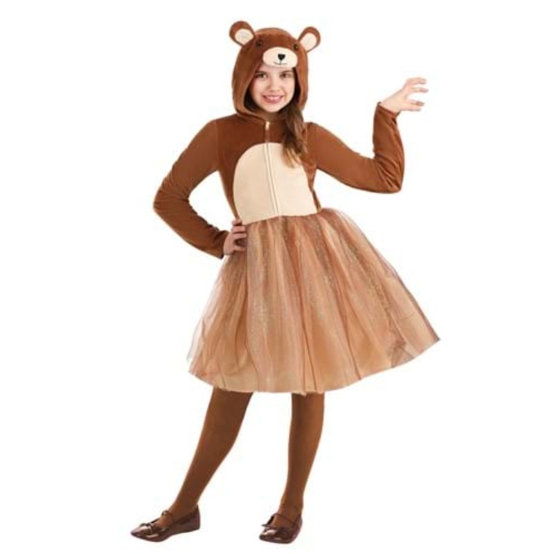 Tutu Bear Costume for Girls Small