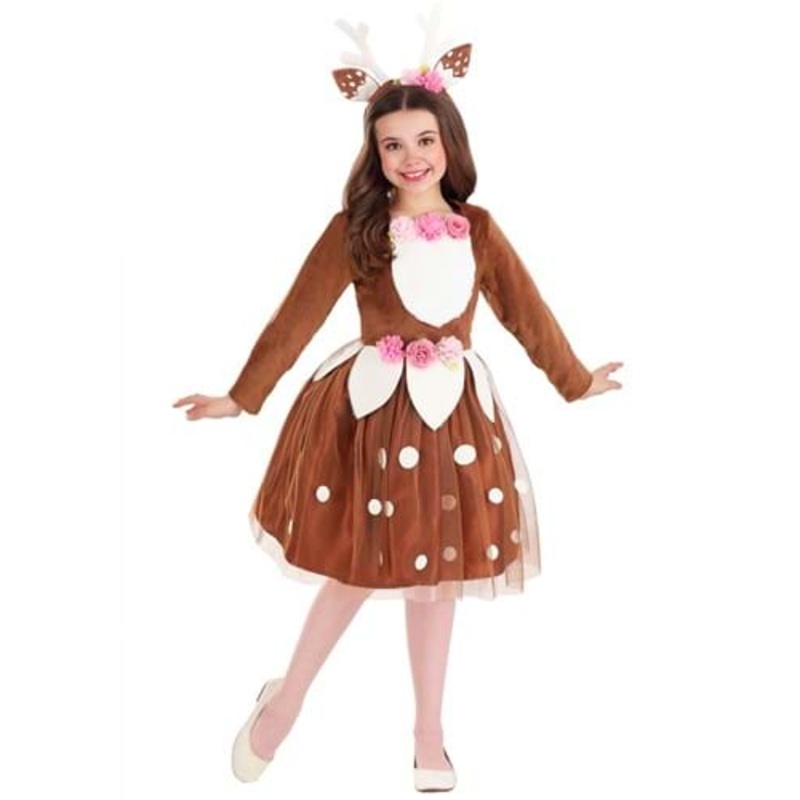 Tutu Girl's Deer Costume Large