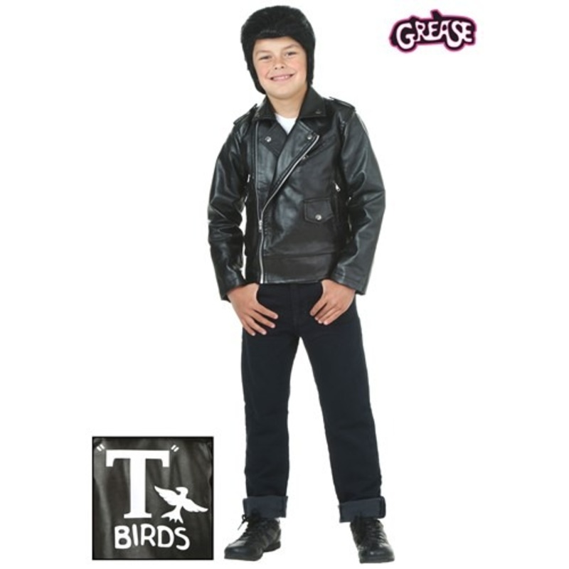 Authentic T-Birds Costume Jacket for Kids Small