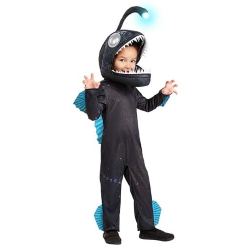 Bigmouth Angler Fish Costume for Toddlers 2T
