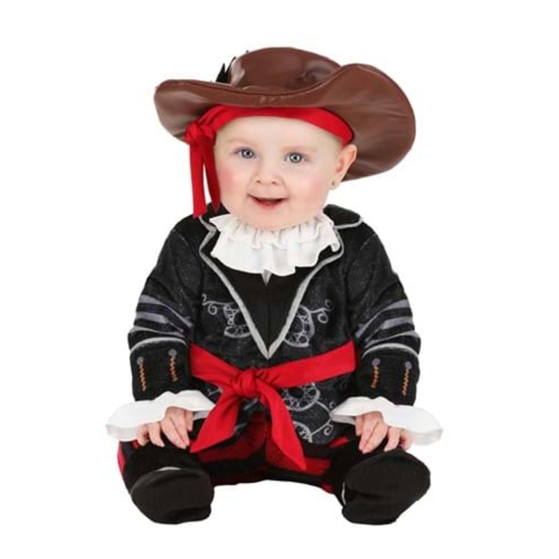Boy's Posh Pirate Infant Costume 0/3 Months