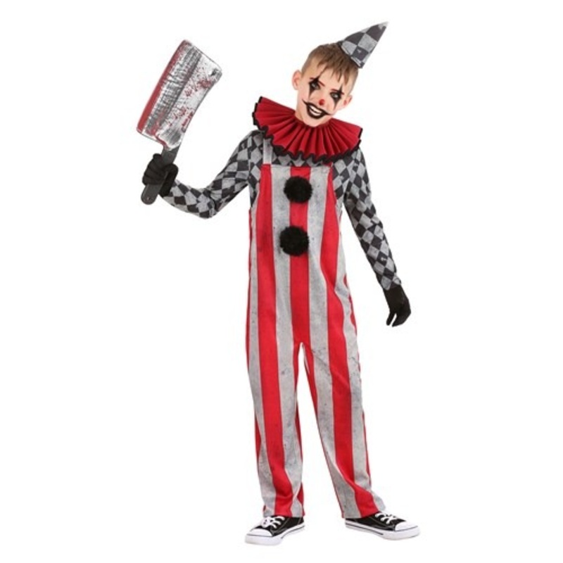 Boys Wicked Circus Clown Costume X-Large