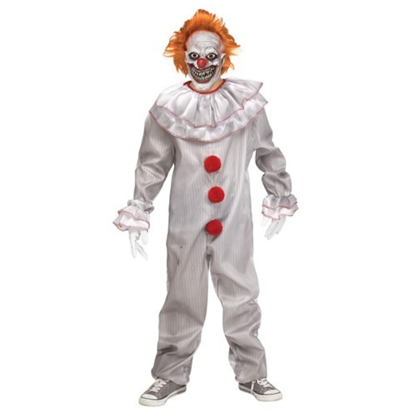 Carnevil Killer Clown Costume for Boys Small