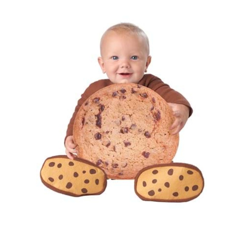 Chocolate Chip Cookie Infant Costume with Booties 6/12 Months