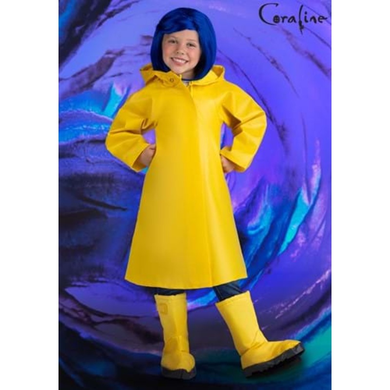 Coraline Raincoat Costume for Toddlers 2T