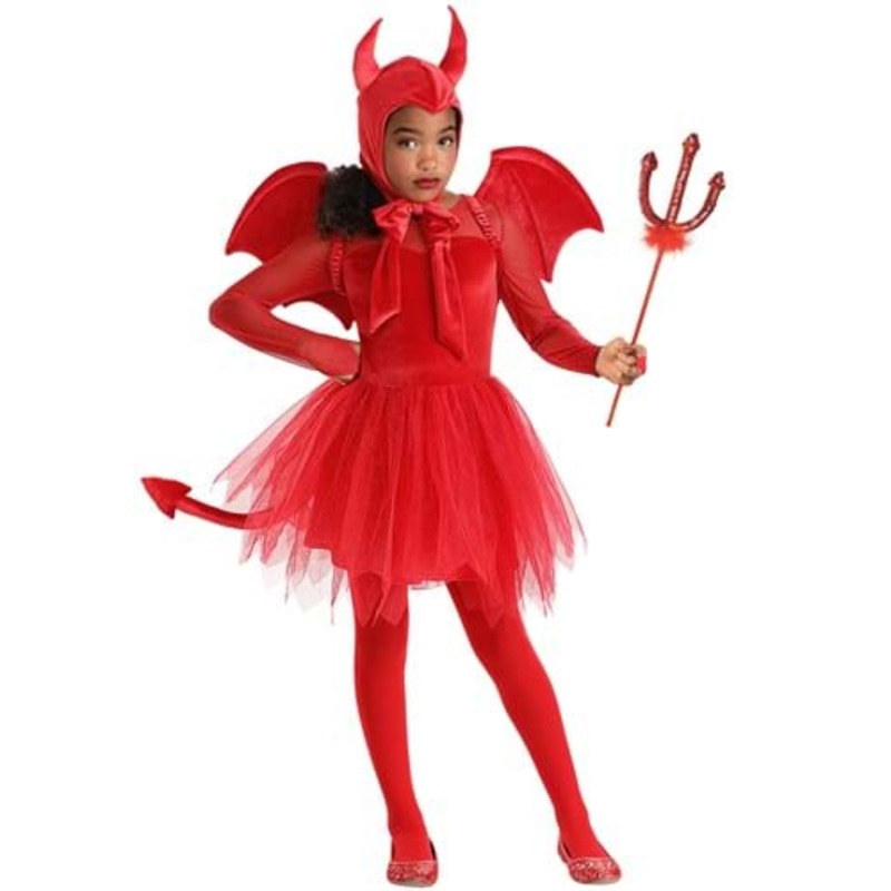 Darling Devil Girl's Costume Small