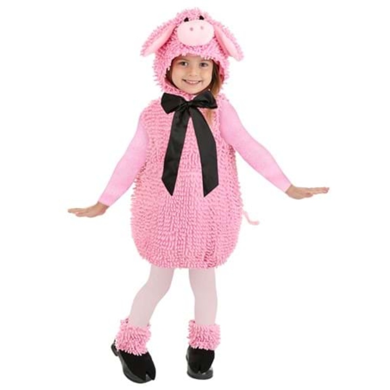 Deluxe Squiggly Piggy Costume for Toddlers 2T
