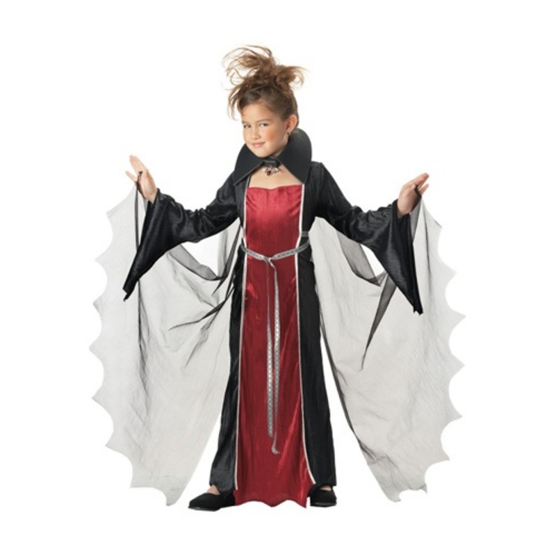 Elegant Girls Vampire Costume Small (6-8)