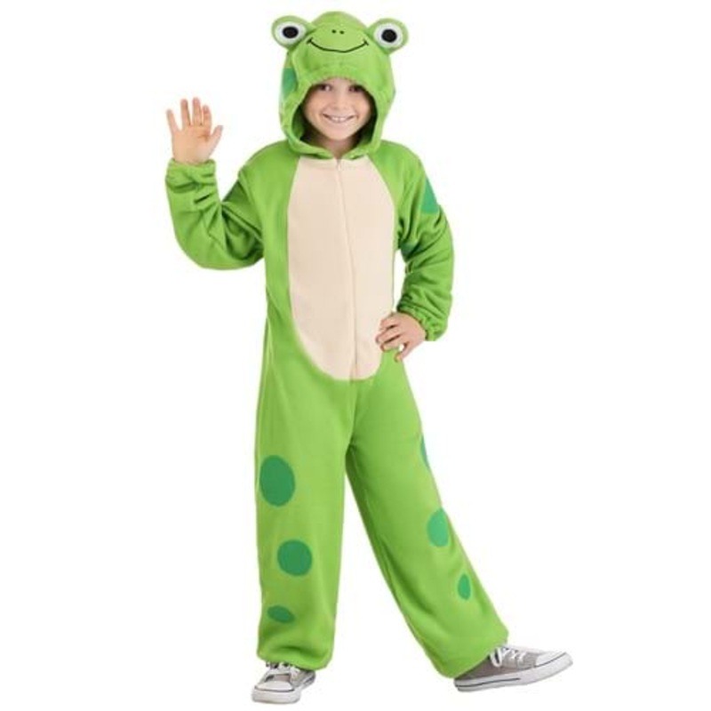 Frog Onesie Costume for Kids Small