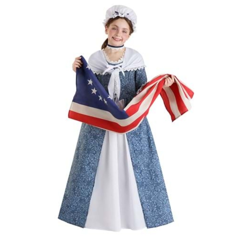 Girl's Betsy Ross Costume Small