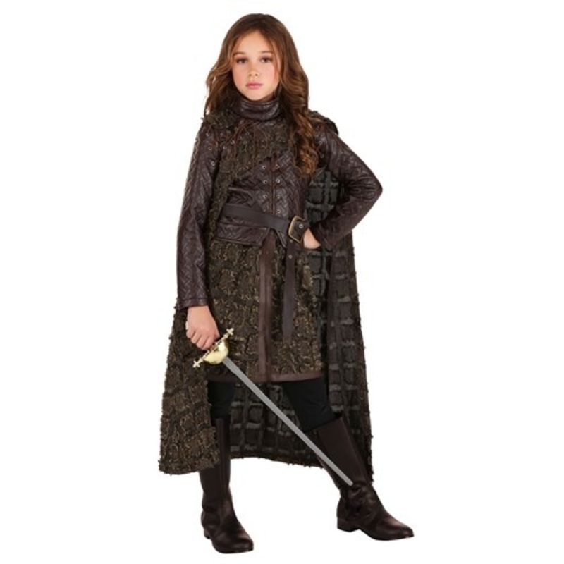 Girls Winter Warrior Costume Small