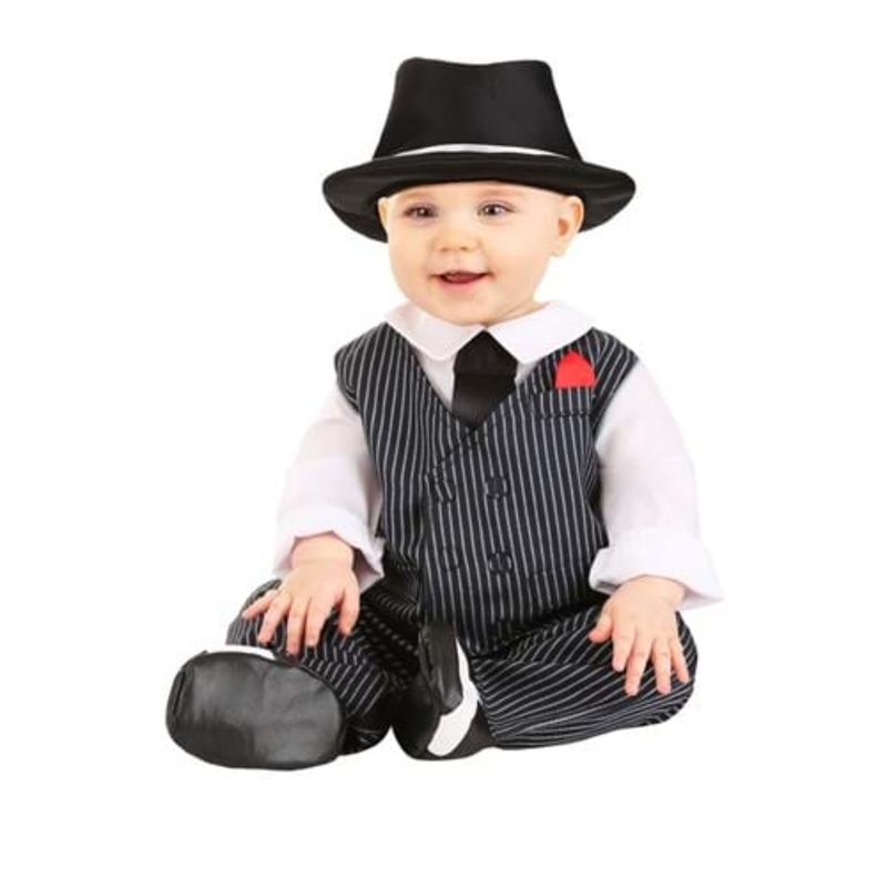 Infant Suave Gangster Costume 0/3 Months