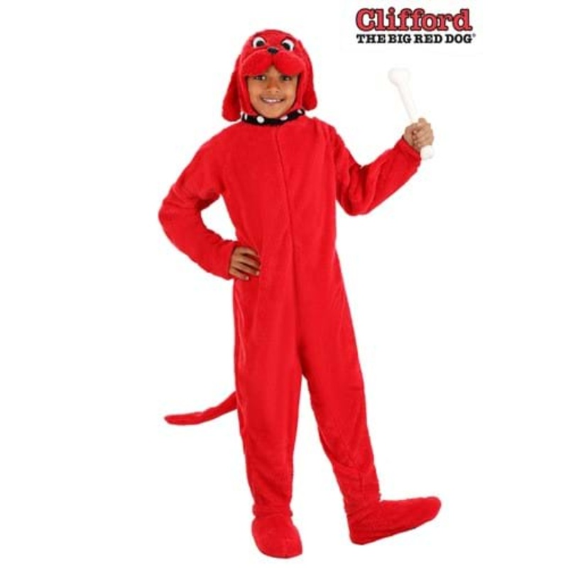 Kid's Clifford the Big Red Dog Costume X-Small
