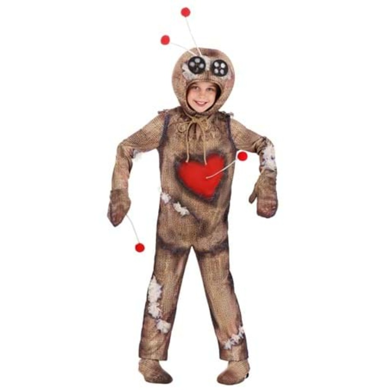 Kid's Distressed Voodoo Doll Costume Medium