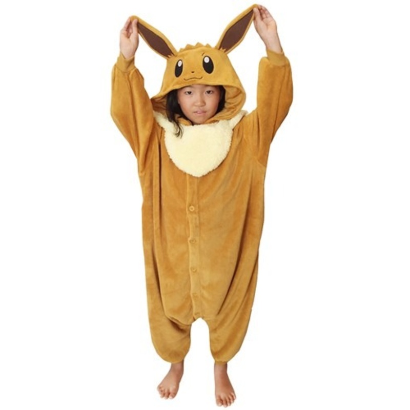 Kid's Pokmon Eevee Kigurumi Costume Standard