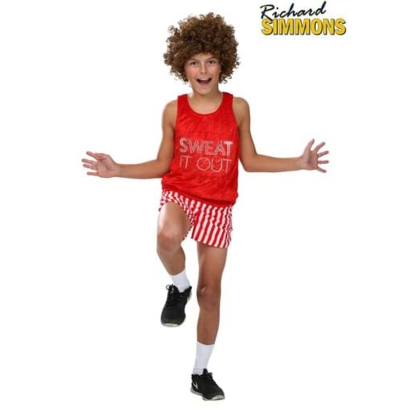 Kid's Richard Simmons Exercise Costume  Small (6)