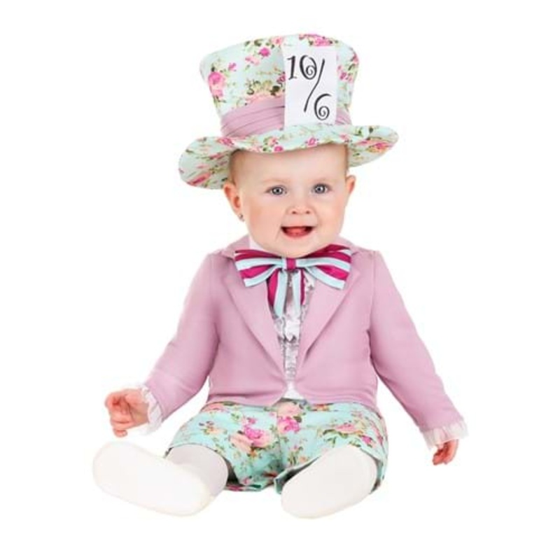 Lil Miss Mad Hatter Costume for Infants 0/3 Months