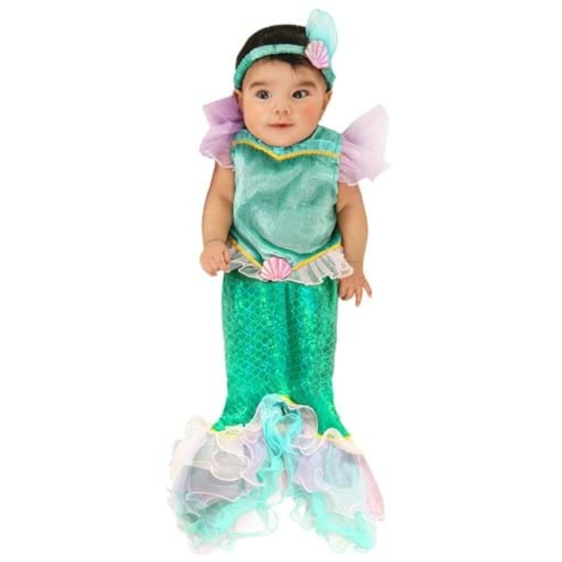 Mermaid Costume Bunting for Infants 0/3 Months