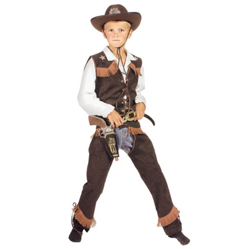 Rawhide Cowboy Costume for Boys Size 10