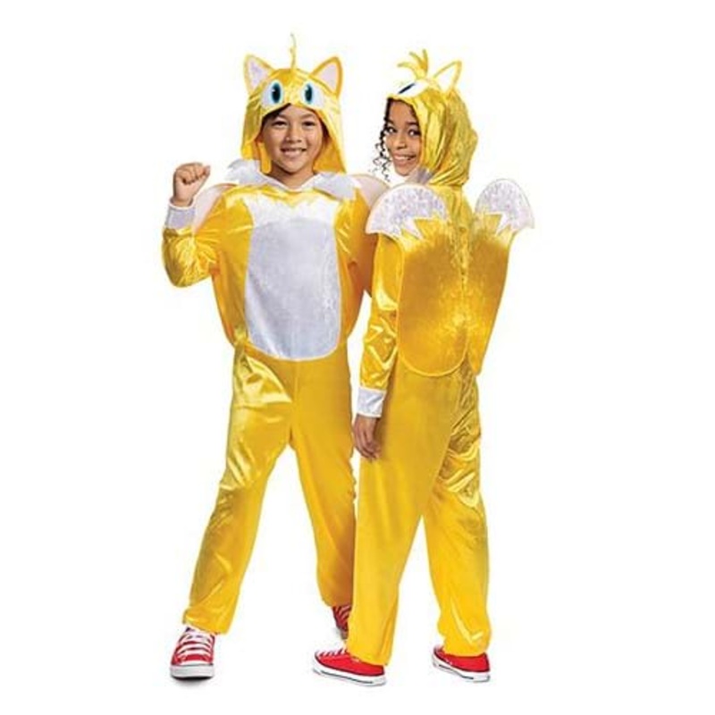 Sonic 2 Classic Tails Movie Kid's Costume Size 10/12
