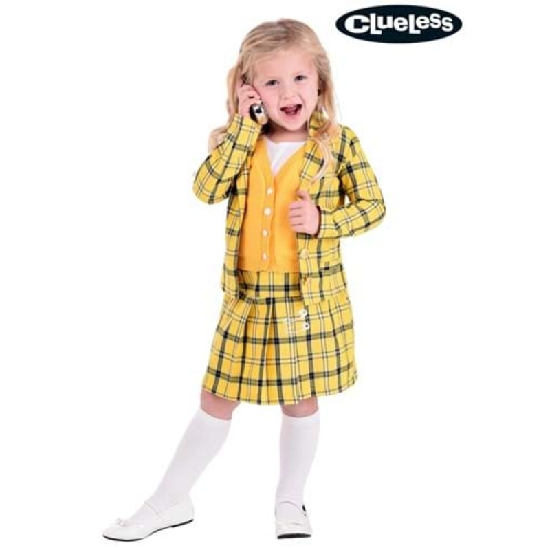 Toddler Girl's Clueless Cher Costume 2T
