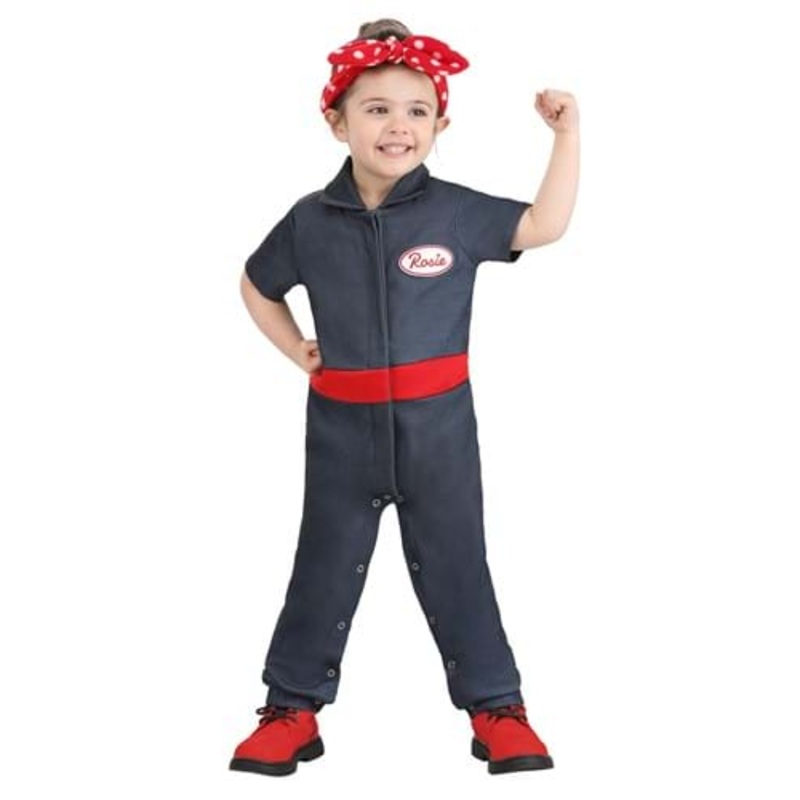 Toddler Rosie the Riveter Costume 2T