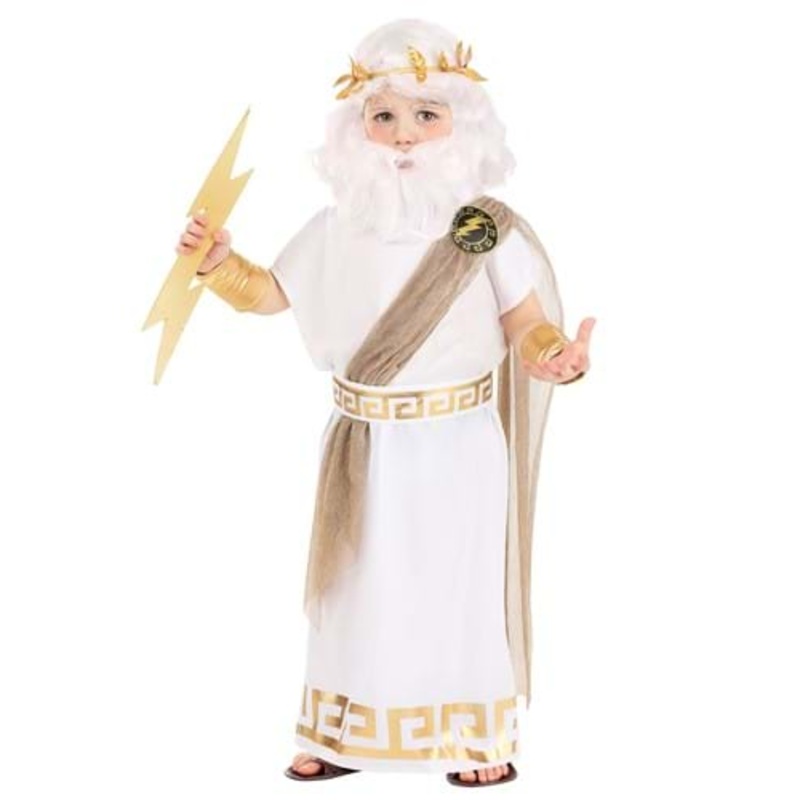 Toddler Zeus Costume 2T