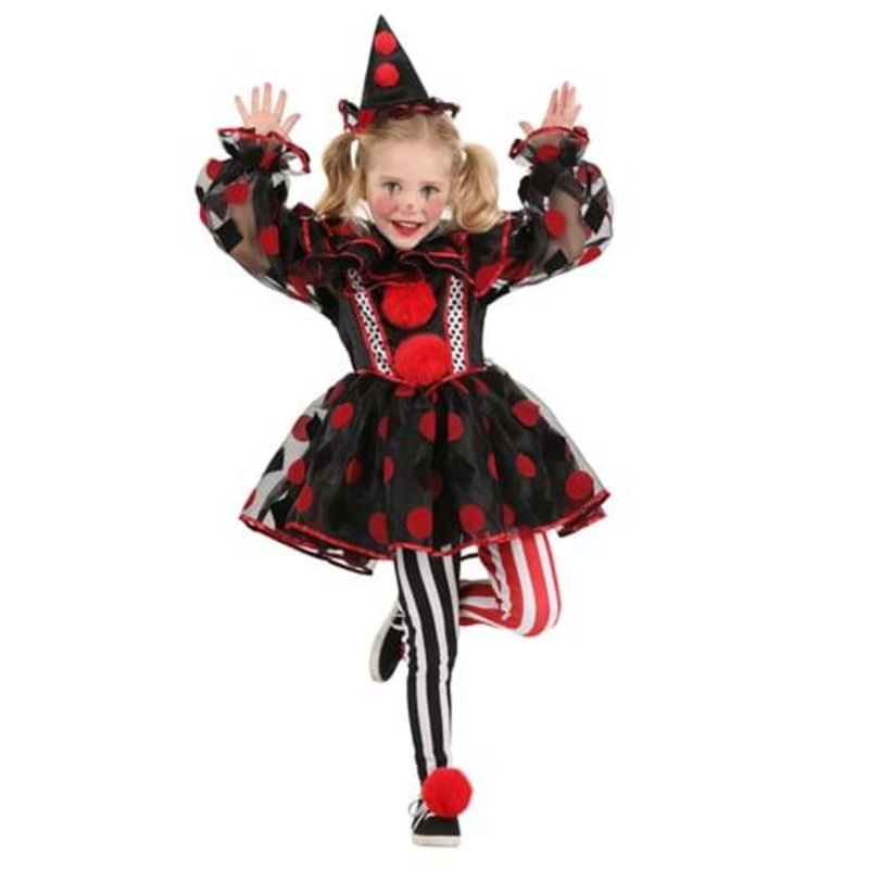 Wonderland Red Clown Toddler Costume 2T