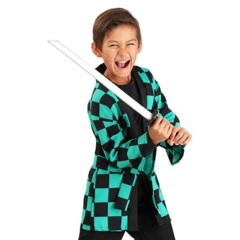 Anime Slayer Costume Robe for Kids Medium