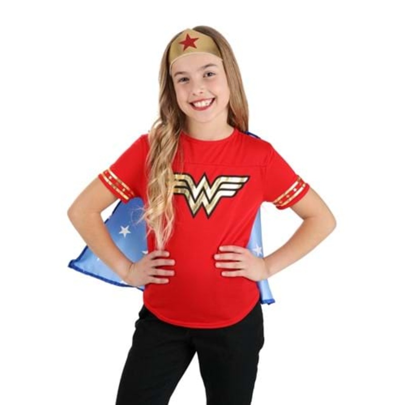 Casual Wonder Woman Costume for Kids Small