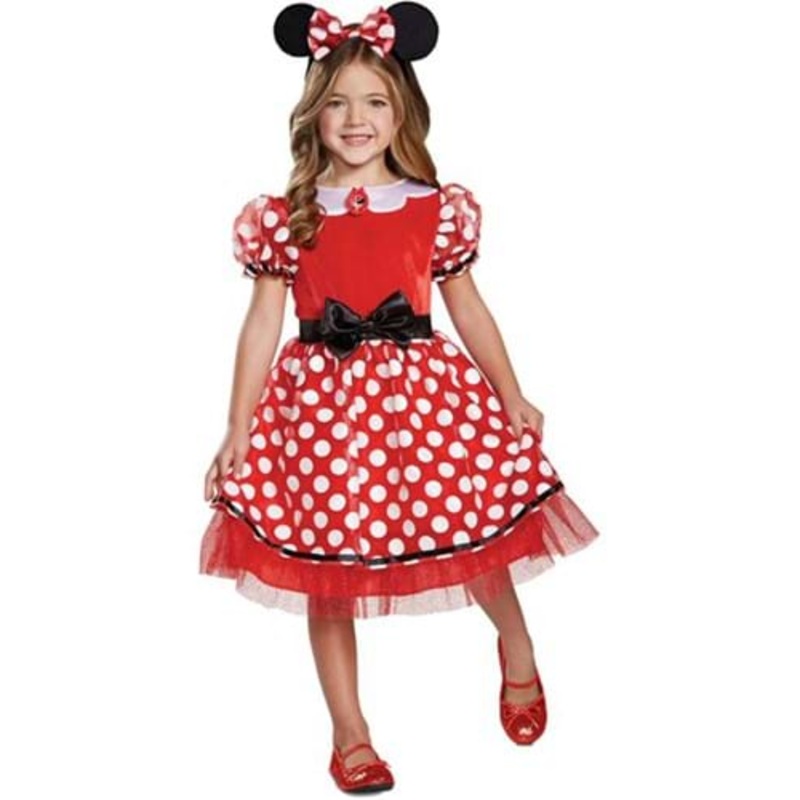 Classic Minnie Mouse Girl's Costume Size 4/6