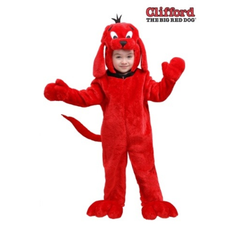 Clifford the Big Red Dog Costume for Toddlers 18 Months/2T