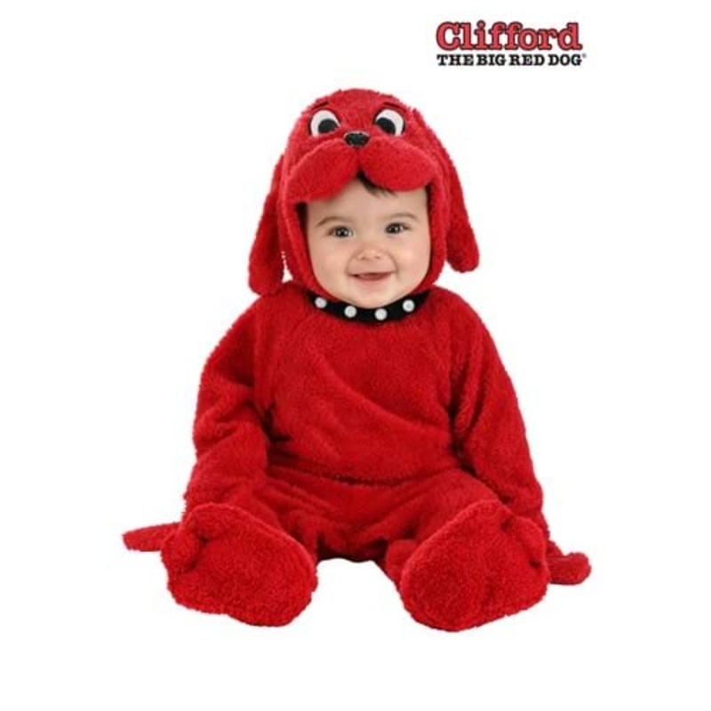 Clifford the Big Red Dog Infant Costume 0/3 Months