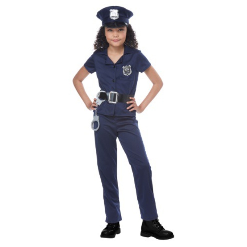 Cool Cop Girl's Costume  X-Small