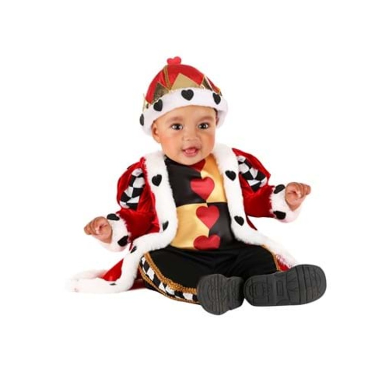 Cutie King of Hearts Infant Costume 0/3 Months