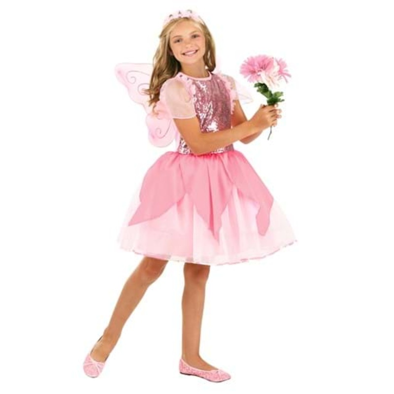 Flower Fairy Costume for Girls Large