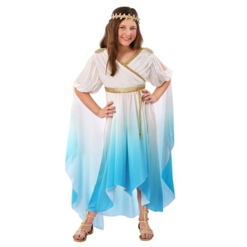 Girl's Deluxe Goddess Costume Dress Small