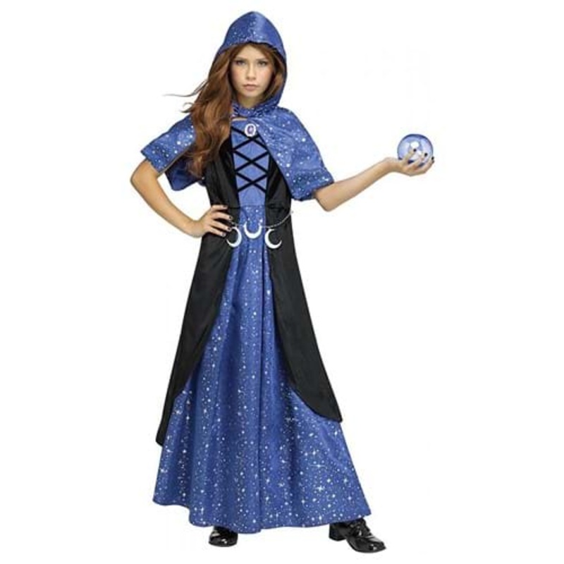 Girl's Moonlight Sorceress Costume Dress Small