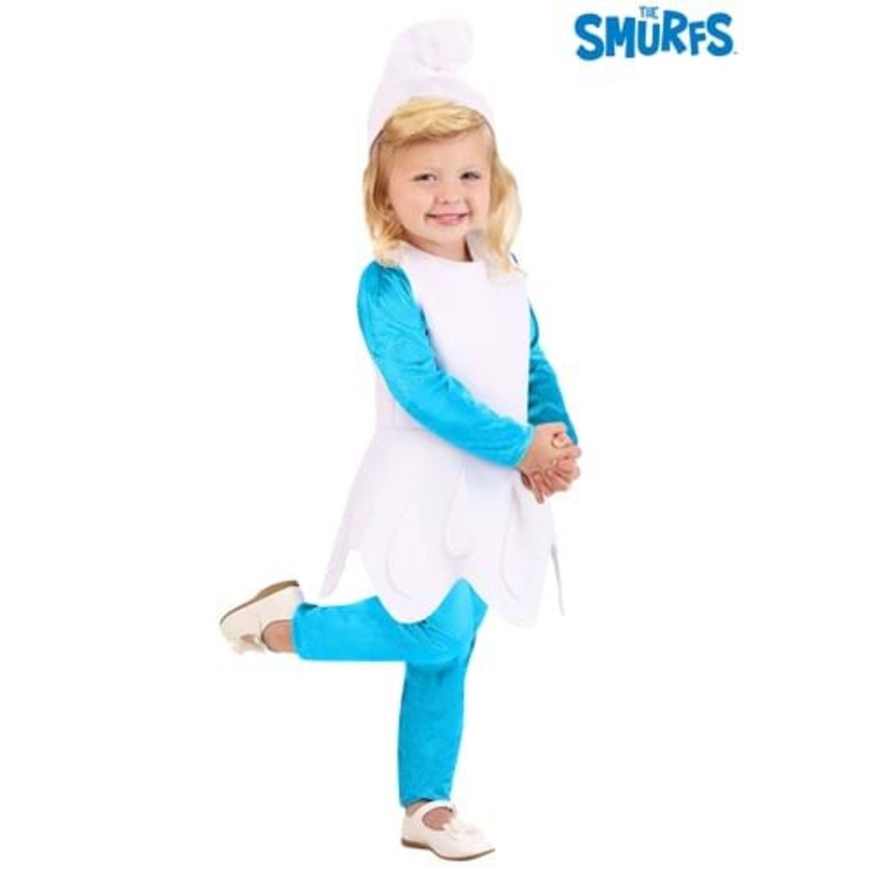 Girl's Toddler The Smurfs Smurfette Costume 2T