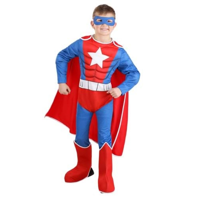 Kid's Muscle Suit Superhero Costume Small