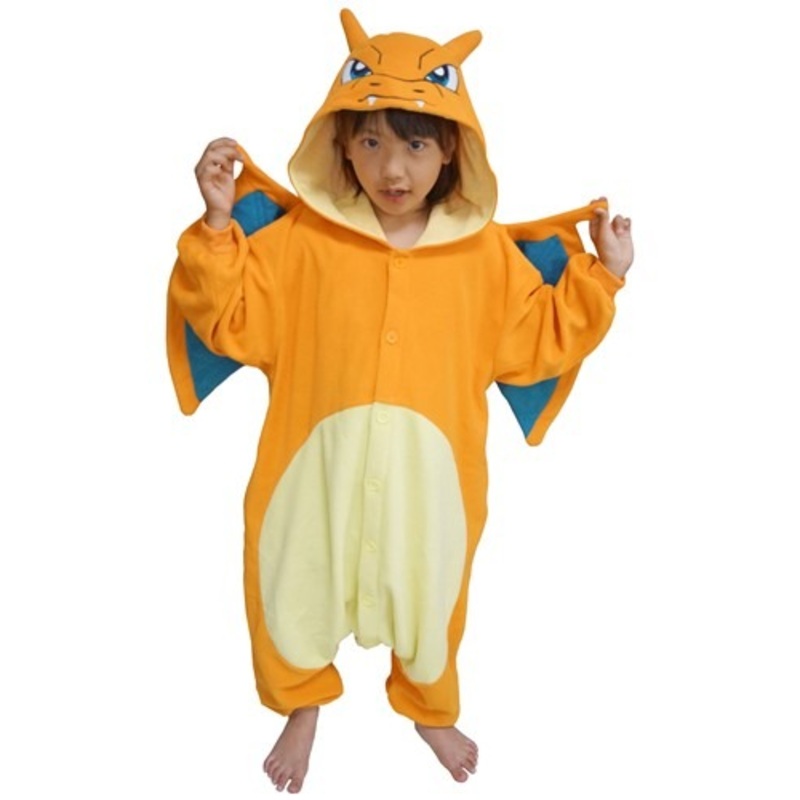 Kid's Pokmon Charizard Kigurumi Costume Standard